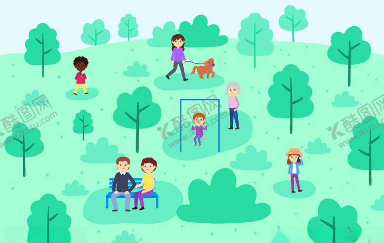 编号：70475509201630241563【酷图网】源文件下载-公园活动