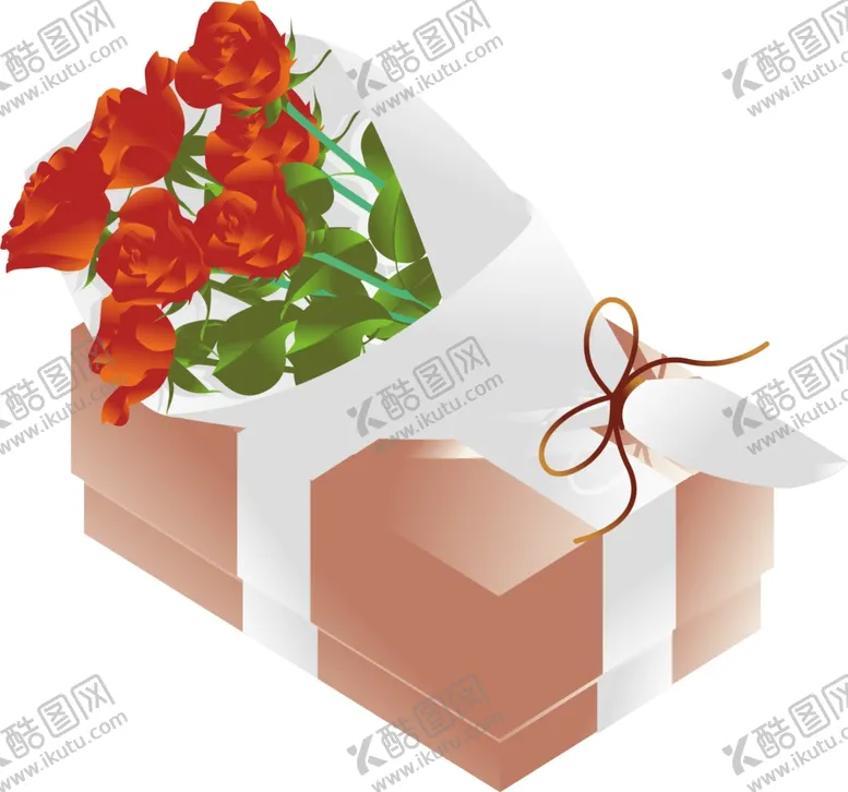 编号：84844706142106025961【酷图网】源文件下载-鲜花礼盒