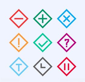矢量图标符号