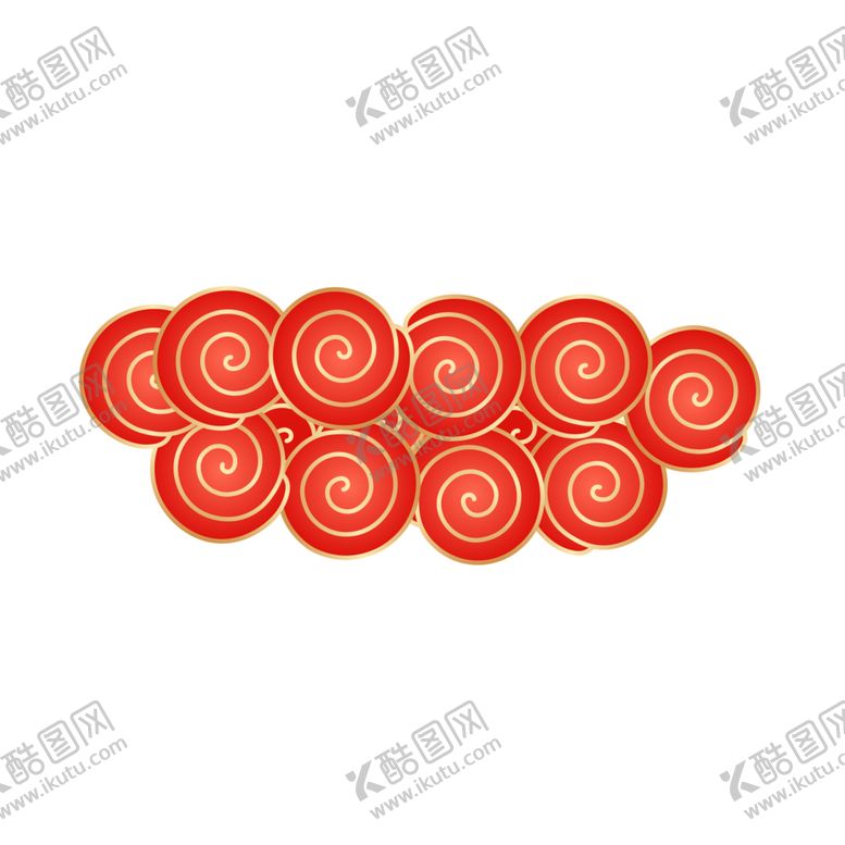 编号：21553505120846477918【酷图网】源文件下载-中国风祥云图案花纹底纹PNG