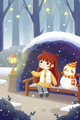 小雪海报