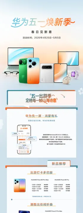 数码五一焕新季长图