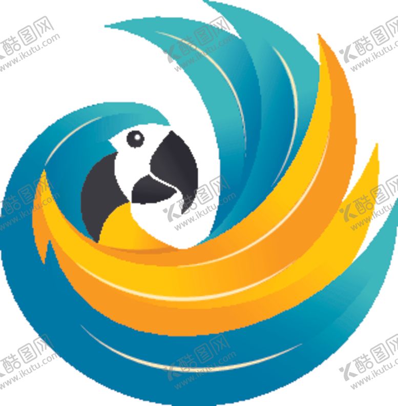 编号：93244110301450339651【酷图网】源文件下载-禽类LOGO标志