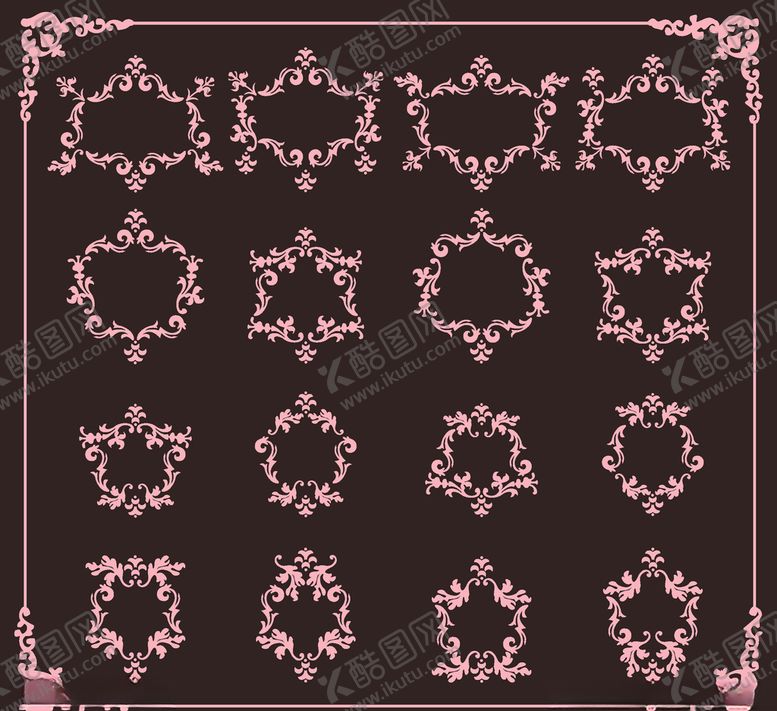 编号：95173909170212101461【酷图网】源文件下载-复古边框