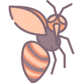 简笔动物矢量插画