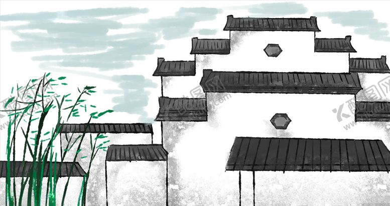 编号：23814205121454596450【酷图网】源文件下载-古风建筑