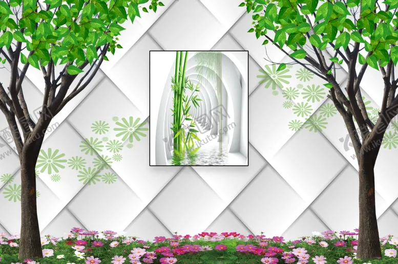 编号：81116104071210529452【酷图网】源文件下载-装饰画背景墙