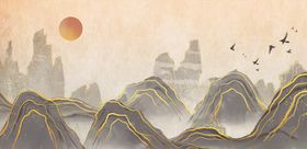 新中式山水