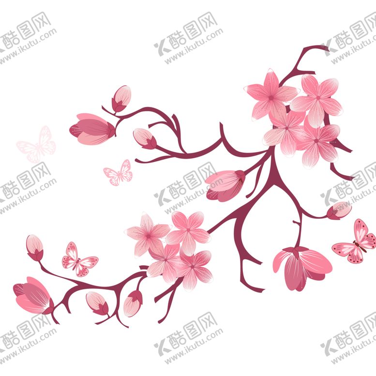 编号：87169904210642501791【酷图网】源文件下载-桃花素材