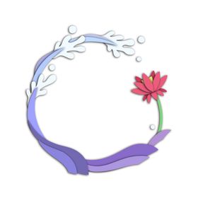 卡通边框素材小报文字新学期