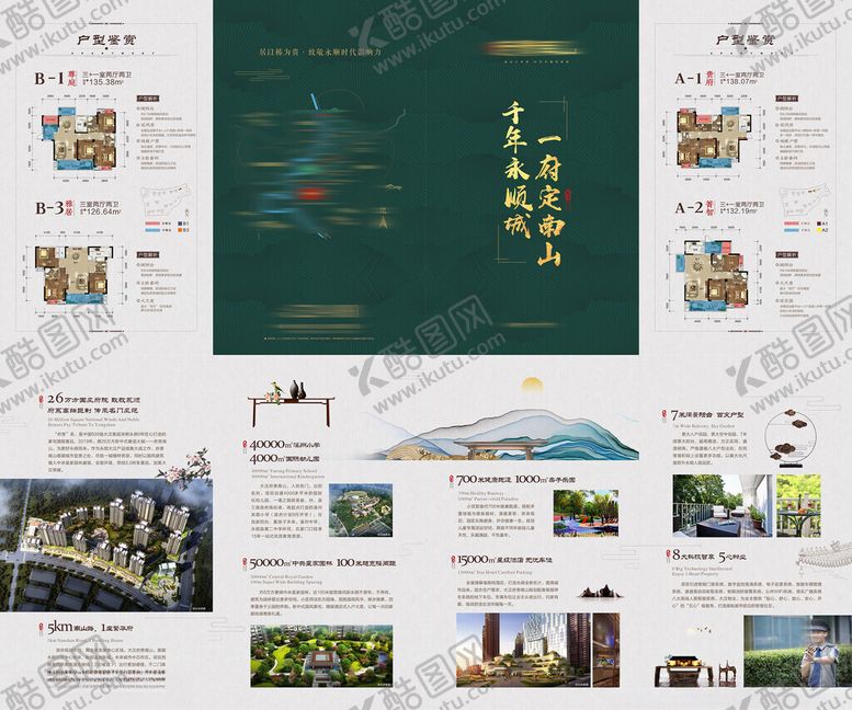 编号：22315604030307411855【酷图网】源文件下载-地产折页