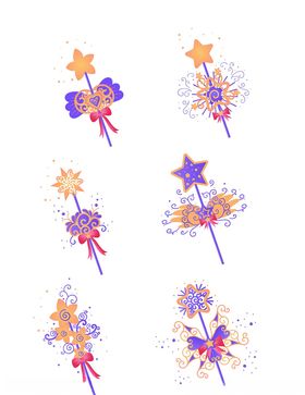 五角星魔法棒