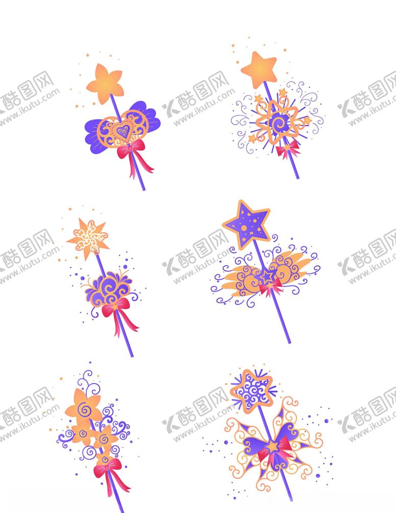 编号：95401305131426499610【酷图网】源文件下载-五角星魔法棒