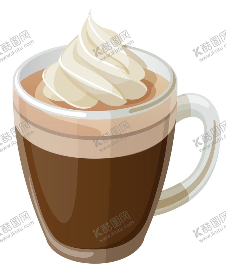 编号：12380910302158092598【酷图网】源文件下载-咖啡冰淇淋