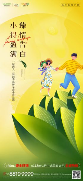 地产520小满节日节气