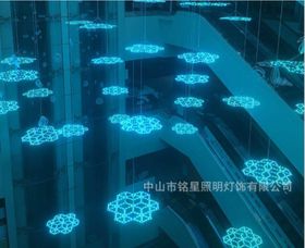 商场灯光美陈铭星工厂制造吊饰