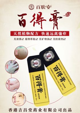 药膏海报