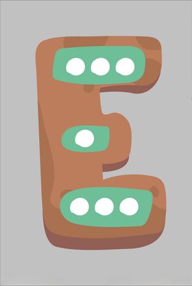 饼干字母