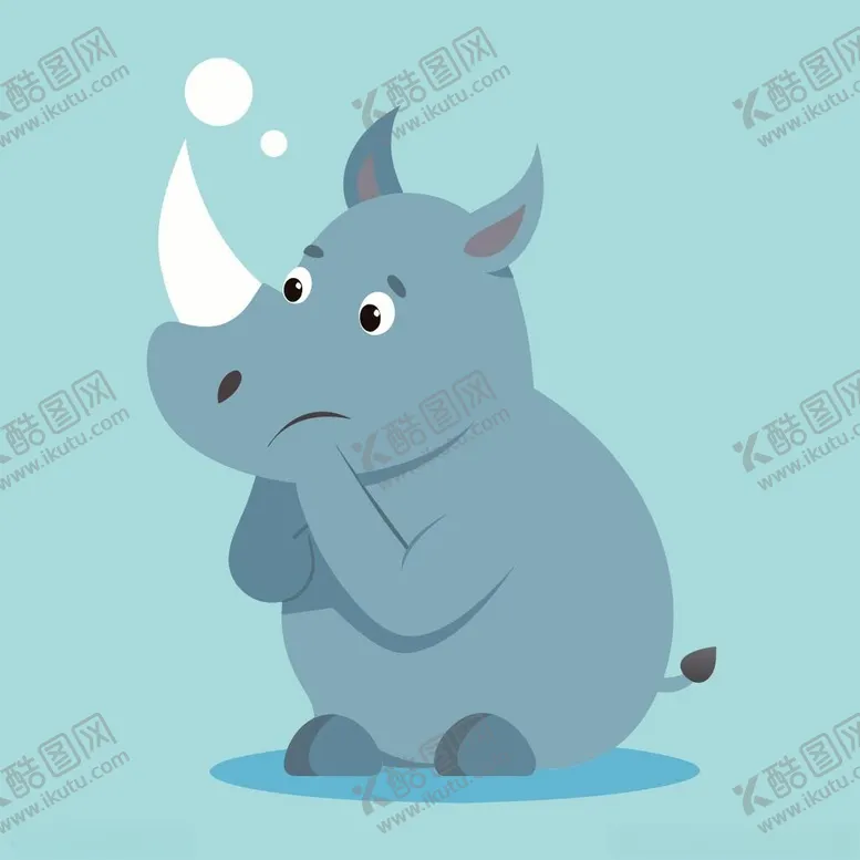 编号：20959901282156306010【酷图网】源文件下载-思考的犀牛