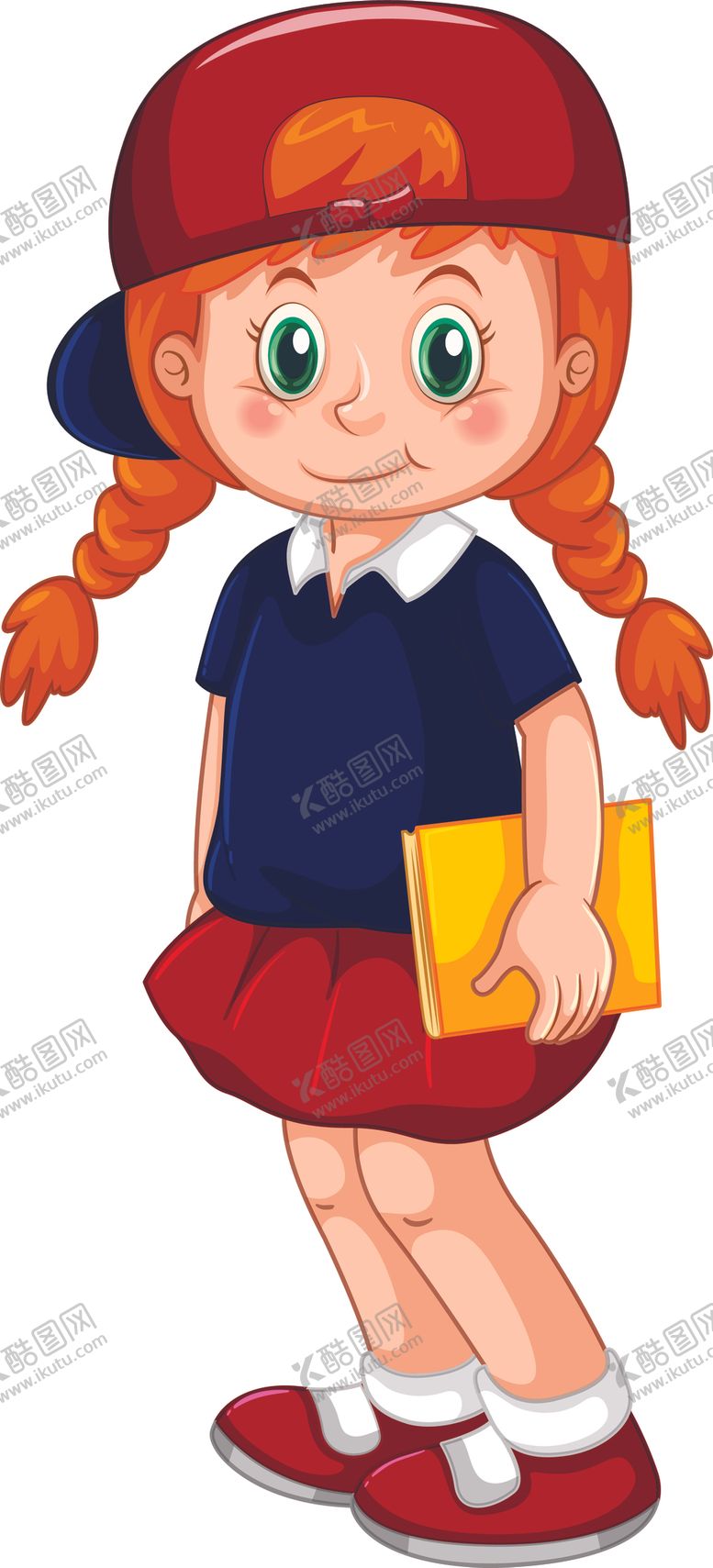 编号：39249405021335461231【酷图网】源文件下载-卡通女孩