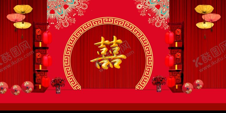 编号：76598210310047575304【酷图网】源文件下载-喜字