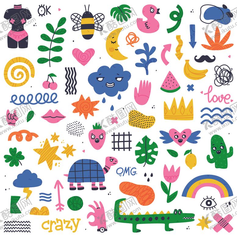 编号：73076510151945016797【酷图网】源文件下载-卡通图案