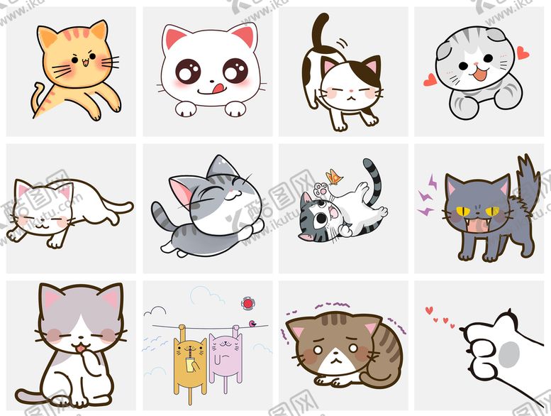 编号：78241909220409487412【酷图网】源文件下载-卡通猫