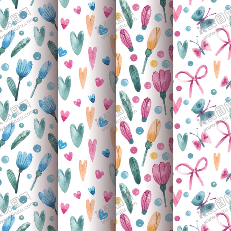 编号：95495910032055505376【酷图网】源文件下载-无缝花纹