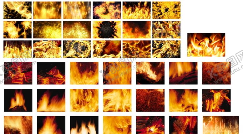 编号：47232409121803154564【酷图网】源文件下载-40张精美火焰图片