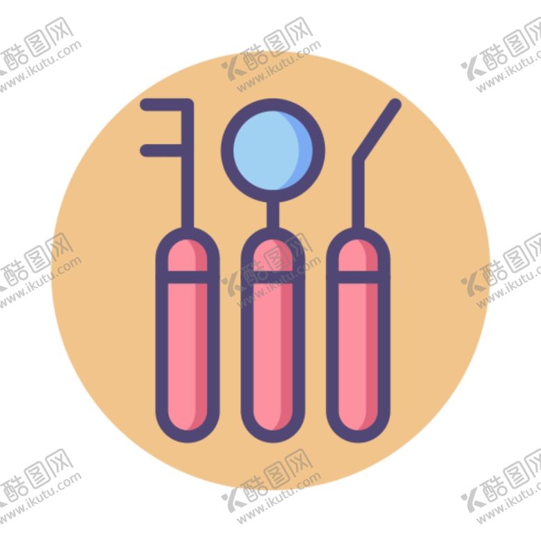 编号：79844510272104103940【酷图网】源文件下载-牙科工具图标