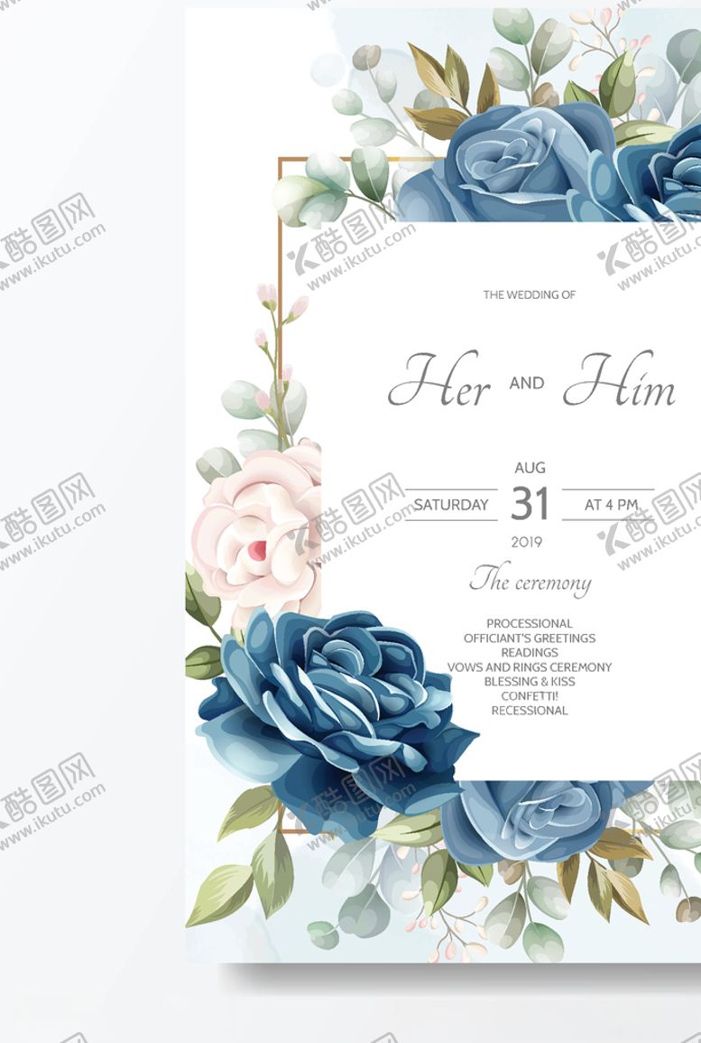 编号：10847809100030168400【酷图网】源文件下载-婚礼花朵水牌海报背景