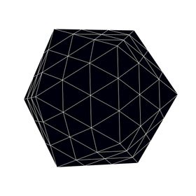 几何抽象图形连续精致规律变化渐变