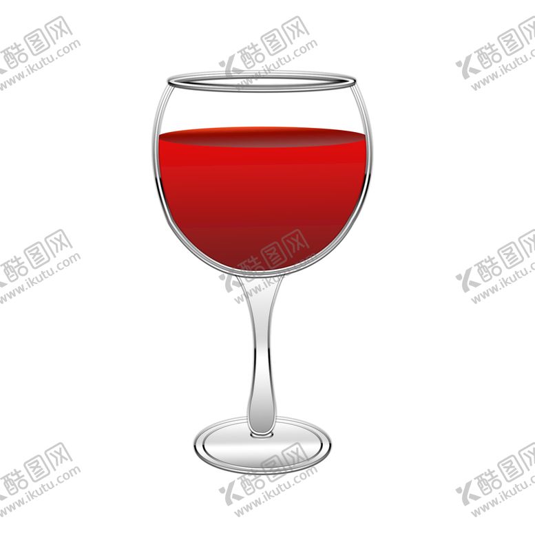 编号：40315709291133001597【酷图网】源文件下载-红酒杯插画