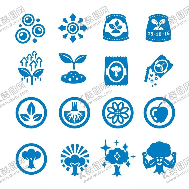 编号：48953004040759333280【酷图网】源文件下载-植物园艺图标