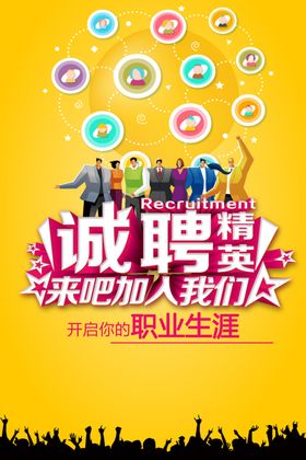 招聘广告招募