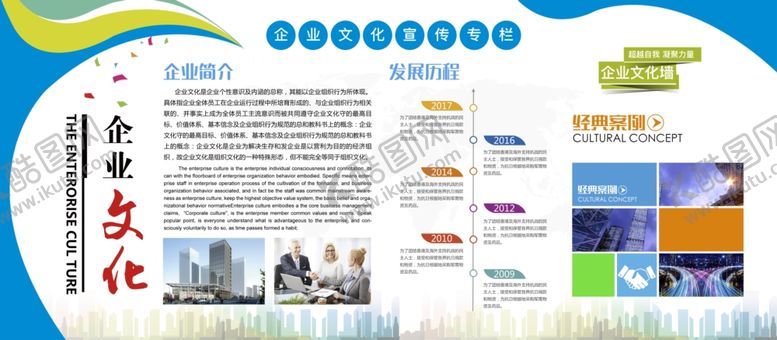 编号：70243104061223176849【酷图网】源文件下载-公司简介展板