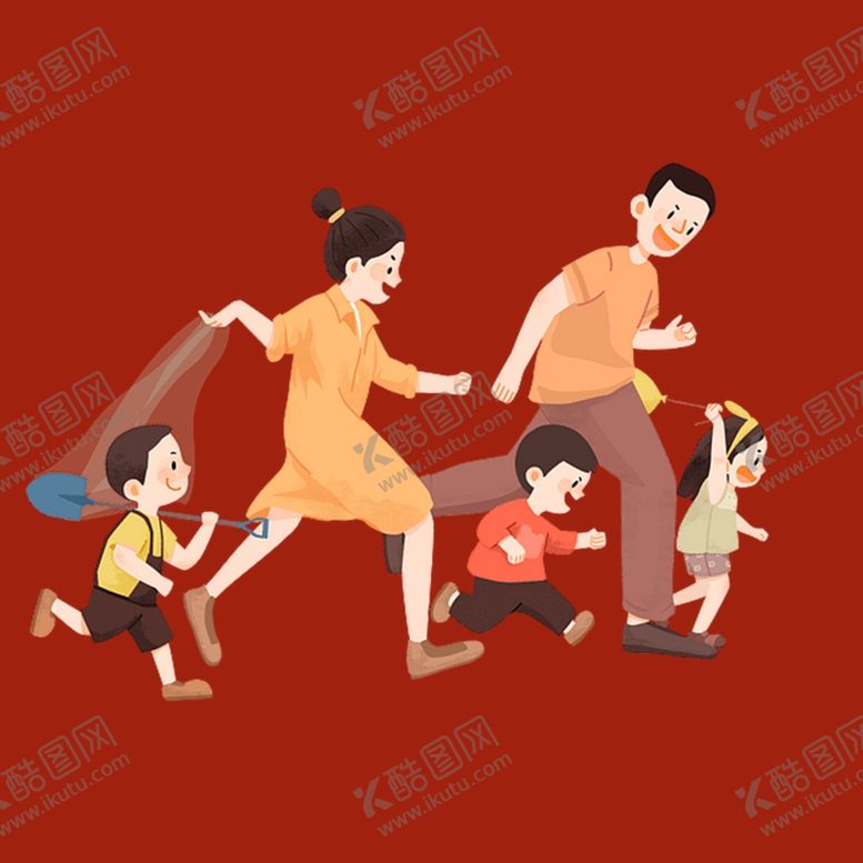 编号：51741902191609336837【酷图网】源文件下载-幸福家庭人物