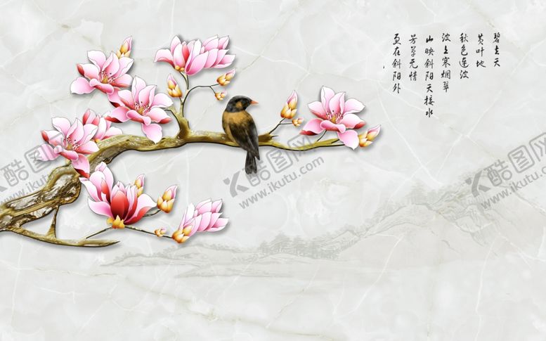 编号：76812905131802443234【酷图网】源文件下载-花开富贵