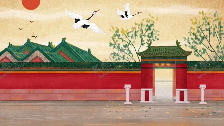 编号：51258710231436394139【酷图网】源文件下载-国潮插画