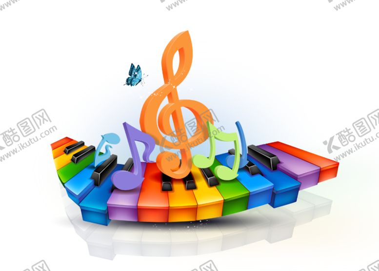 编号：78194709250650498271【酷图网】源文件下载-钢琴音符