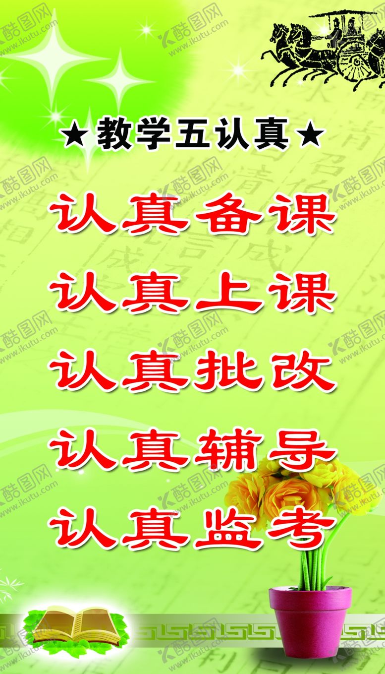 编号：72656206160210127881【酷图网】源文件下载-教学五认真
