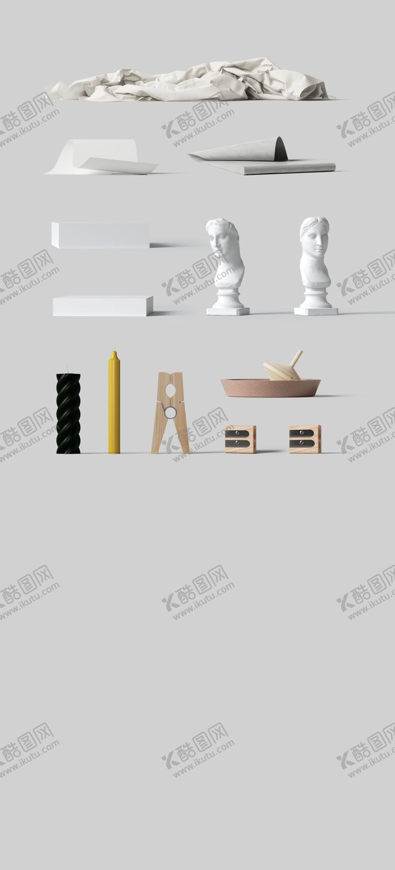 编号：44657805040223044240【酷图网】源文件下载-包装场景样机道具