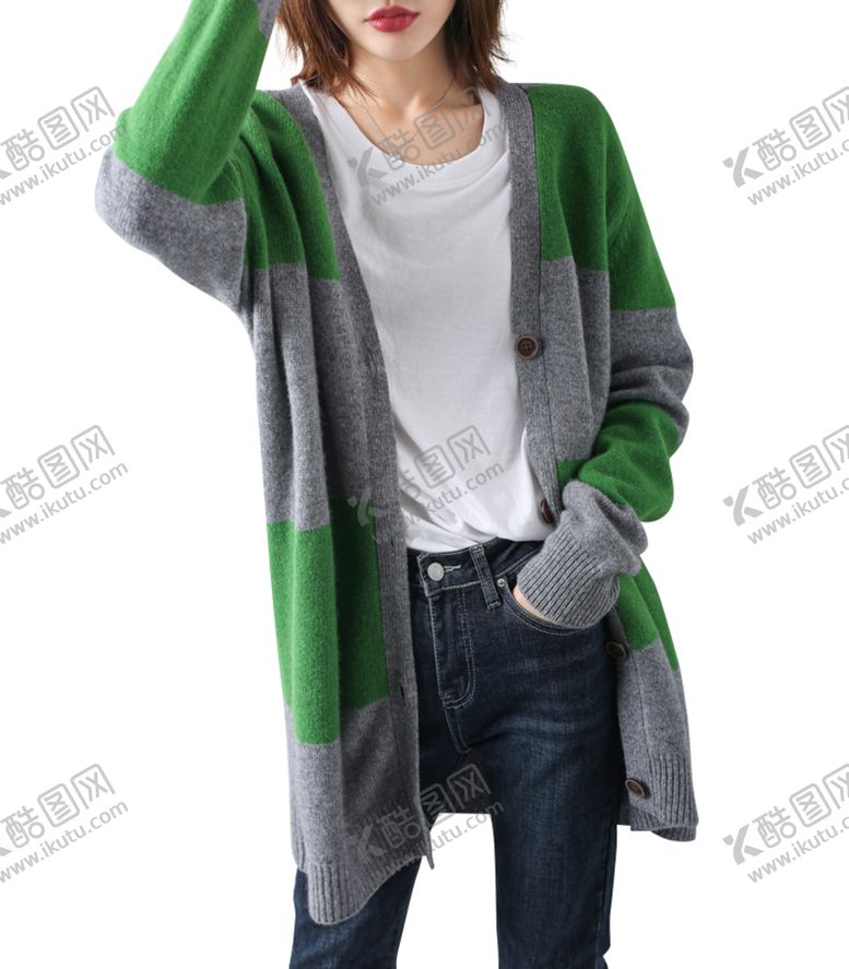 编号：30620910220059414872【酷图网】源文件下载-秋装毛衣套装