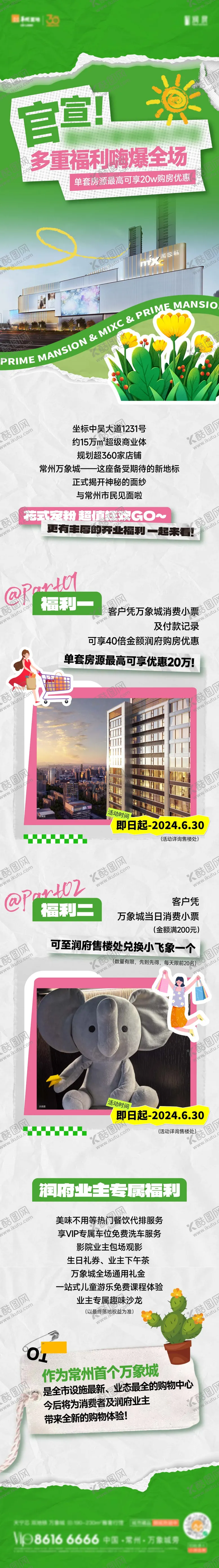 编号：91300901121357298828【酷图网】源文件下载-商业开业长图