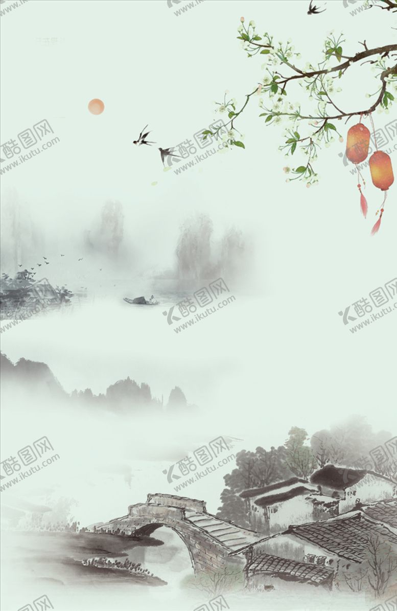 编号：50255809172243557043【酷图网】源文件下载-水墨画