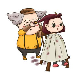 剪发素材