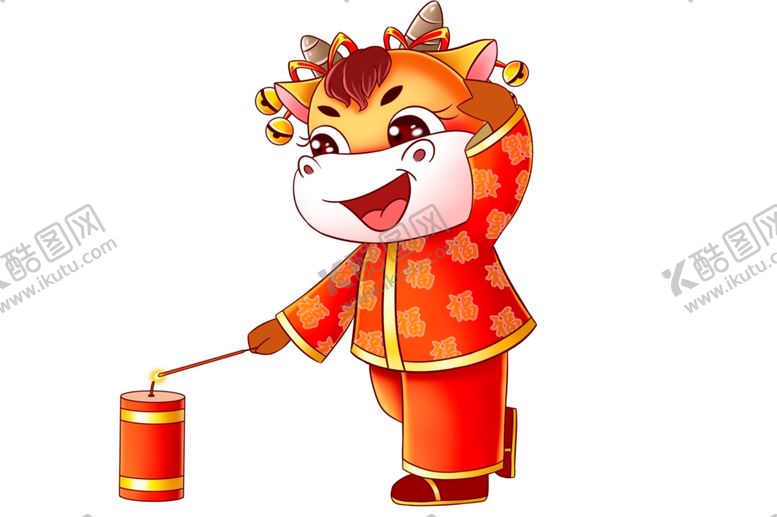 编号：66717805171846387849【酷图网】源文件下载-2021金牛送福牛年