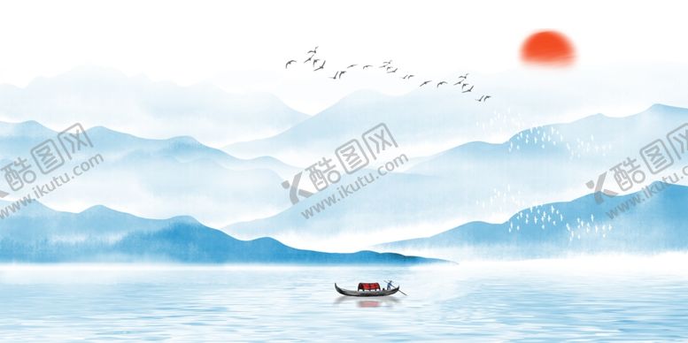 编号：42318501200347445968【酷图网】源文件下载-水墨山水