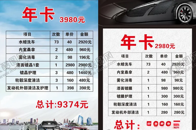 编号：34440104190934059286【酷图网】源文件下载-汽车年卡