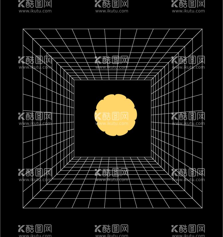 编号：29567309170101097391【酷图网】源文件下载-空间格子 透视 线条